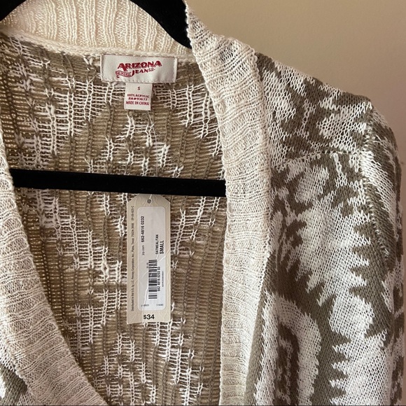 NWT Aztec Patterned Cardigan - Picture 2 of 4